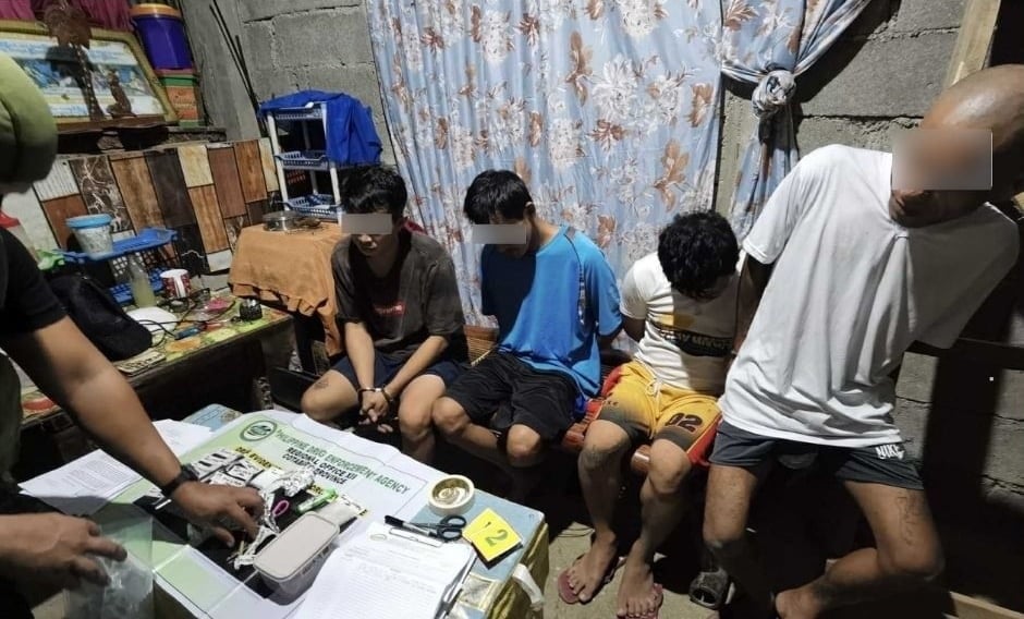 4 nabbed in PDEA Kidapawan drug den raid