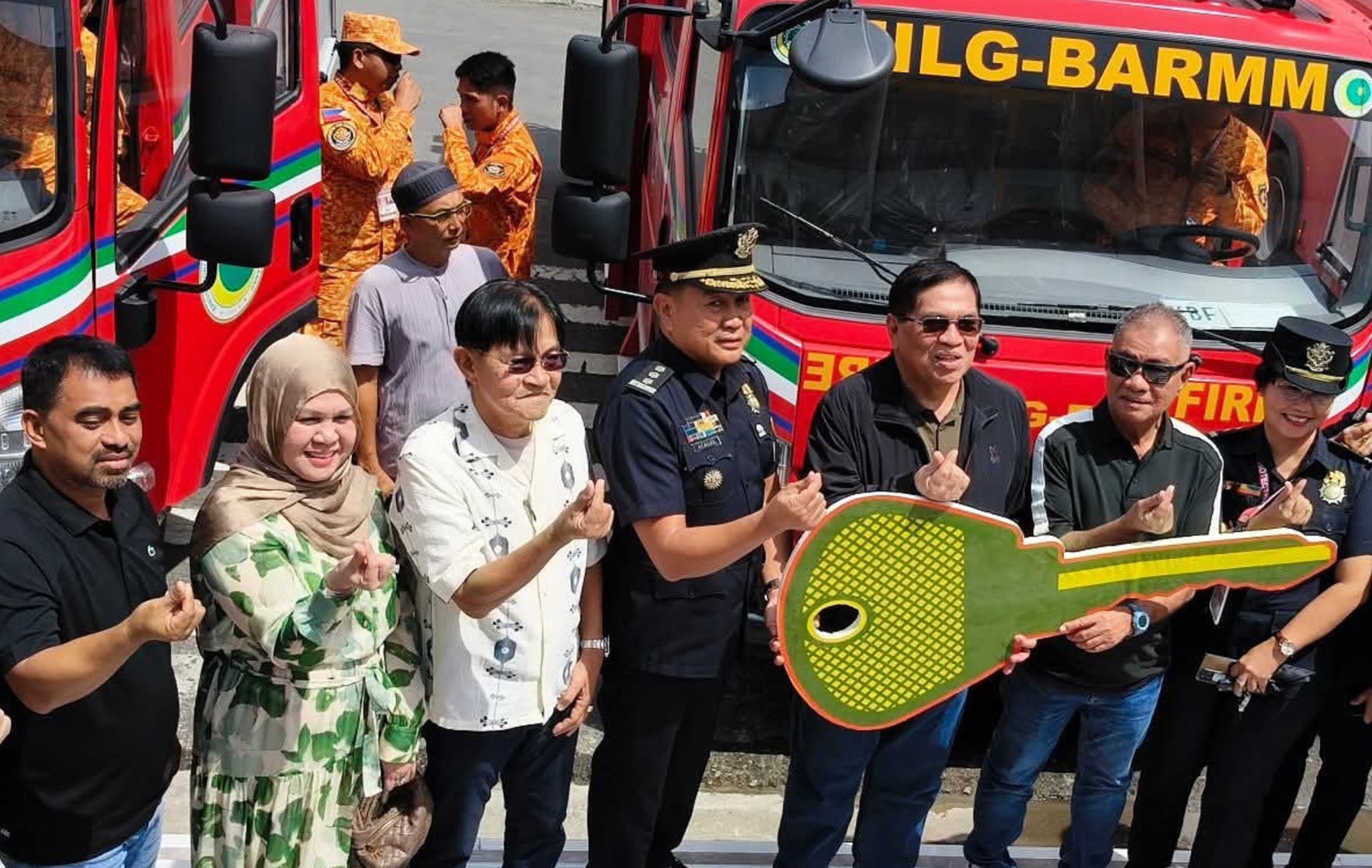 Booming DBS town gets fire truck from BARMM