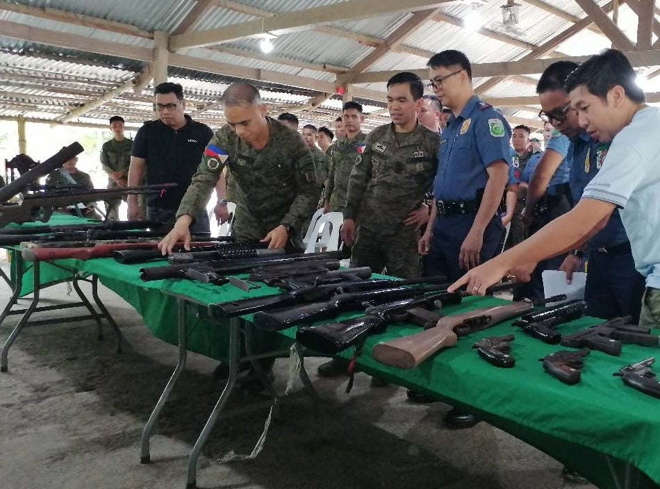 6th ID collects more firearms from Cotabato residents