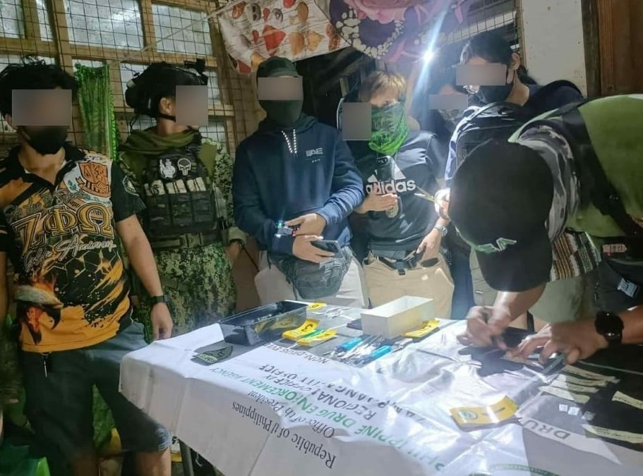 3 men busted in PDEA-9 drug den raid