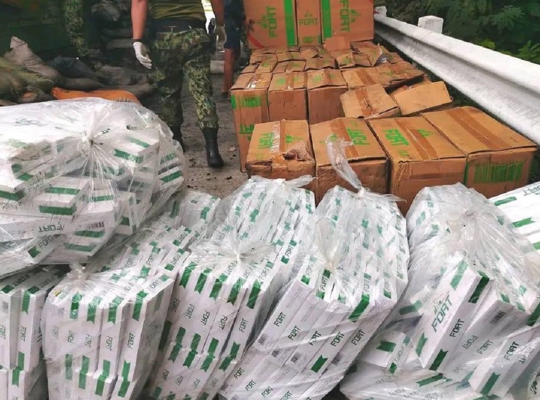 Region 12 Cops seize P15.7-M worth smuggled cigarettes