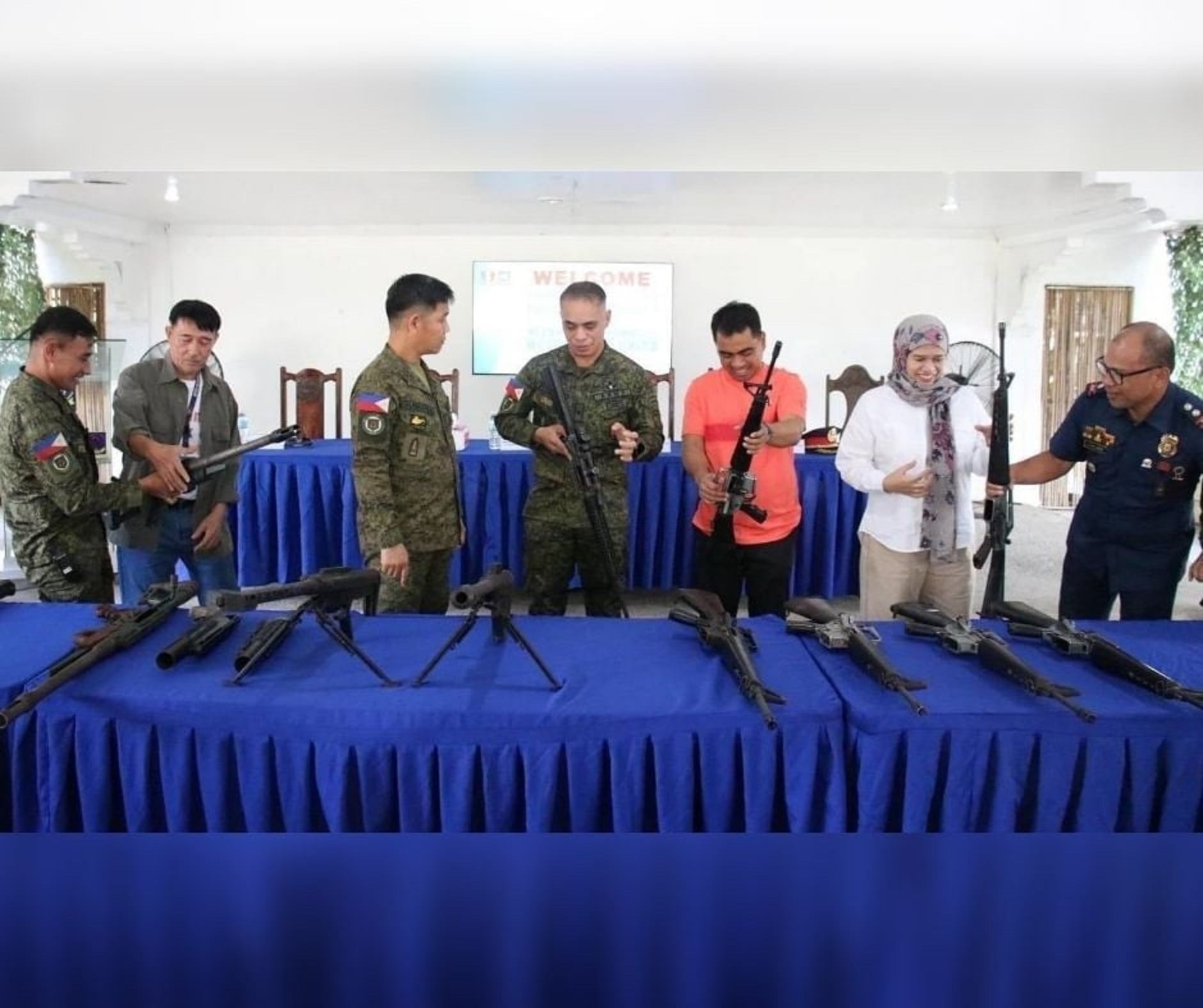Soldiers collect 21 more firearms in Cotabato province